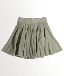 ガーゼコットンキリカエフレアスカート(スカート)