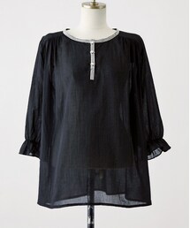 エスニックシースルーブラウス(シャツ/ブラウス)