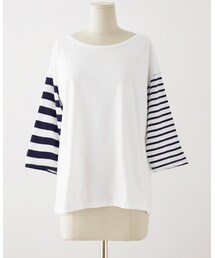 コンビボーダープルオーバーTシャツ(Tシャツ/カットソー)