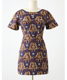 ★自社製作★ エレガントジャガードトレス(ワンピース)