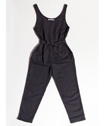 ワイドラインリボンサロペット(サロペット/オーバーオール)