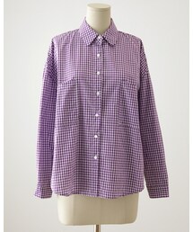 ギンガムチェックシャツ(シャツ/ブラウス)