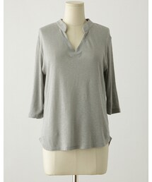 ヘンリーネックアキムジTEE(Tシャツ/カットソー)