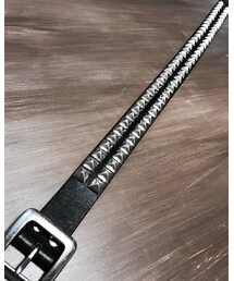 鋲ベルト | YZさんから頂いたカッコいい2連の鋲ベルト(ベルト)