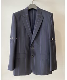 LITTLEBIG | LITTLEBIG Stripe Double Breasted Jacket (LB211-JK02)(テーラードジャケット)