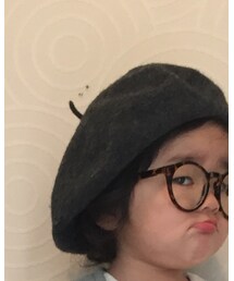 古着屋さんで150円😂 | ハンチング/ベレー帽