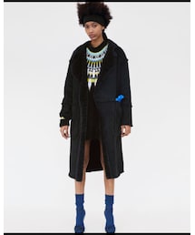 ZARA | ノーカラージャケット