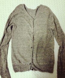 無印良品 | グレー カーディガン(カーディガン/ボレロ)