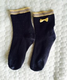 靴下屋 | ネイビー リボンソックス(ソックス/靴下)