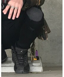 クラッシュパンツ＋タイツ🙏🙏🙏寒いので... | トップス