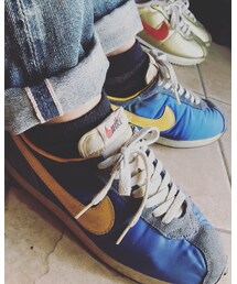 NIKE | 青×黄😙オレンジタグだね(スニーカー)