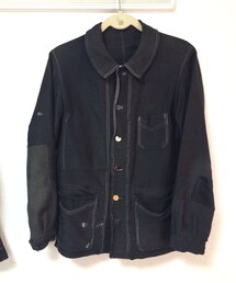 40'sブラックモールスキン(カバーオール)