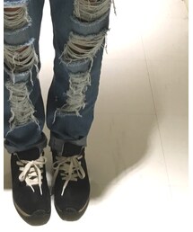 SPINNS | デニムパンツ