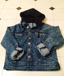 CECIL McBee | デニムジャケット青 フード付き(デニムジャケット)