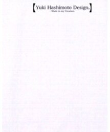 【Yuki Hashimoto Design.】 | Tシャツ/カットソー