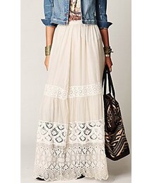 Demure Lace Maxi Skirt(スカート)