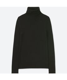 UNIQLO | エクストラファインメリノリブタートルネックセーター（長袖）(ニット/セーター)