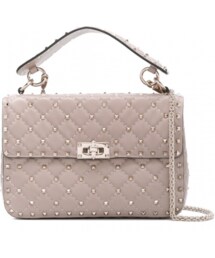 VALENTINO GARAVANI | VALENTINO BEIGE MEDIUM ROCKSTUD MATELASSÉ BAG LW0B0122NAP(バックパック/リュック)