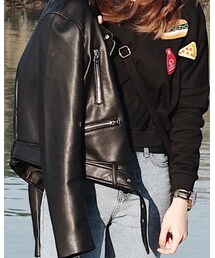 ZARA | ライダースジャケット