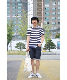 SERIES | [epigram] 마린 S/T 매쉬 티셔츠 (Tシャツ/カットソー)