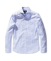 SERIES | [shirts x series] 변형 와이드 카라 체크 셔츠(シャツ/ブラウス)