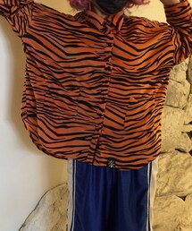 galaxxx | ゼブラシャツ(シャツ/ブラウス)