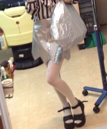 galaxxxy | メタリックスカート(スカート)