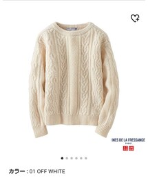 UNIQLO | ケーブルボートネックセーター(ニット/セーター)
