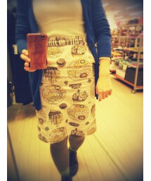 REAC | 地球儀柄スカート(スカート)