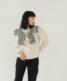 pocher | FLOWER COLLAR SET BLOUSE(シャツ/ブラウス)