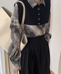 pocher | LAYERED SHIRT(シャツ/ブラウス)