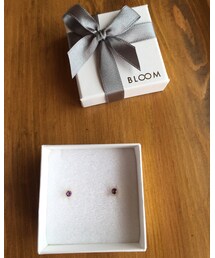BLOOM | キャンペーン当選品。アメジスト。ピアスだったものをノンホールピアスに加工。(ピアス(両耳用))
