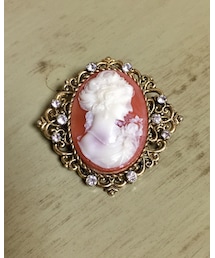 no brand | カメオブローチ。母からのお下がり(ブローチ/コサージュ)