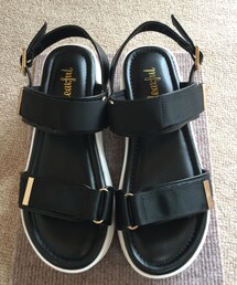 しまむら | プチプラのあやさんコラボ。(サンダル)