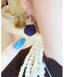 手づくりピアス(*/ω＼*) | ピアス（両耳用）