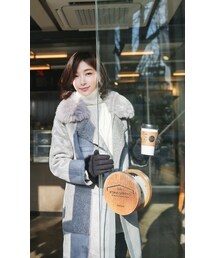 투스칸 믹스 롱 무스탕(その他アウター)