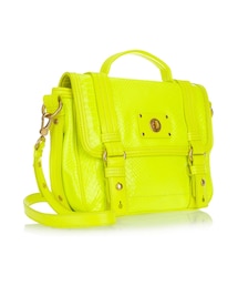 Marc by Marc Jacobs | Marc by Marc Jacobs Neon croc-effect leather shoulder bag(ショルダーバッグ)