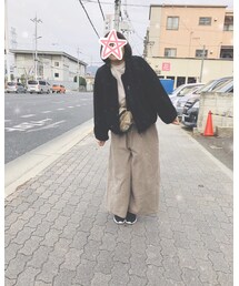 寒そうなBBA🤣 | その他