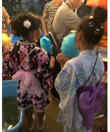 お友だちとわたあめー♡ | その他