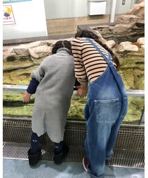 姪っ子ちゃんとヒトデ触ってる⭐️ | その他