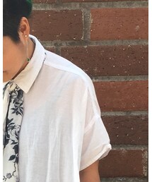 Samansa Mos2 | シャツワンピース