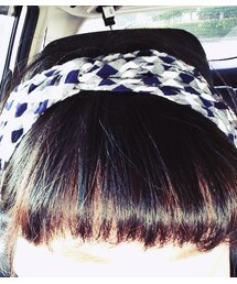 OVERRIDE | ギンガムチェック(ヘアバンド)