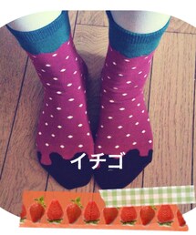 no brand | イチゴ(ソックス/靴下)