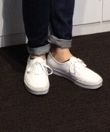 US VANS | VANS AUTHENTIC TRUE WHITE(スニーカー)