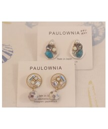 PAULOWNIA | ピアス（両耳用）