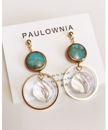 PAULOWNIA | ピアス（両耳用）