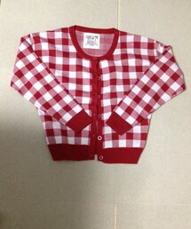 ギンガムチェックカーディガン♪
ブランド  Pink latte(カーディガン/ボレロ)