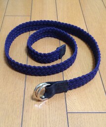 Andrea D'Amico | キャンバス×スエードメッシュリングベルト(ベルト)