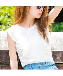 Silky | フリルトップス(Tシャツ/カットソー)