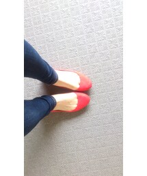 H&M | フラットパンプス 赤♡(パンプス)